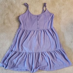 Purple Babydoll dress